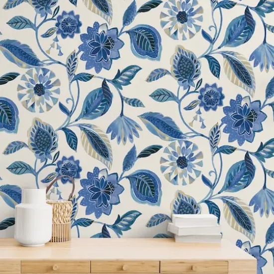 Surface Style Light of Day Peel & Stick Wallpaper Larkspur {6}