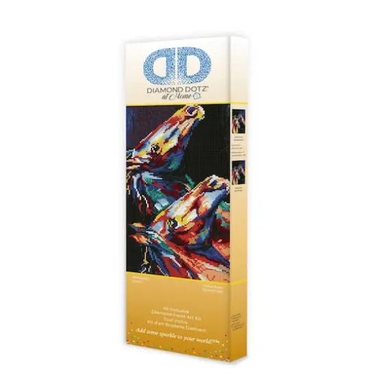 Diamond Dotz&reg; at Home Advanced Horse Race Diamond Painting Kit {3}