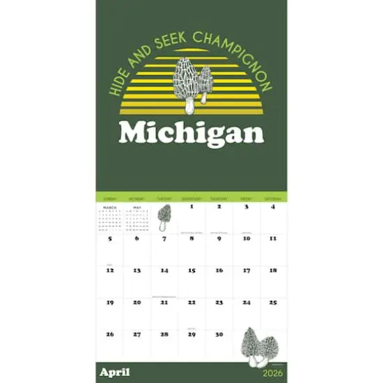 2026 Home: Michigan Wall Calendar {3}