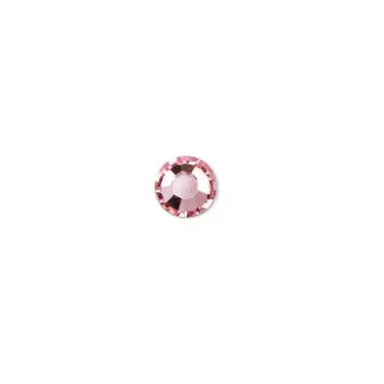 SS20 Round Flatback Austrian Crystals by Bead Landing&trade;, 45ct. Light Rose {4}