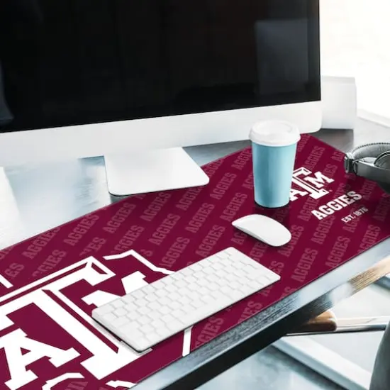 College Football Logo Series Desk Pad Texas A&M Aggies {5}