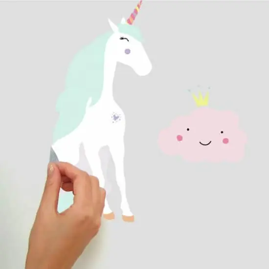 RoomMates Unicorn Magic Peel & Stick Wall Decals {5}