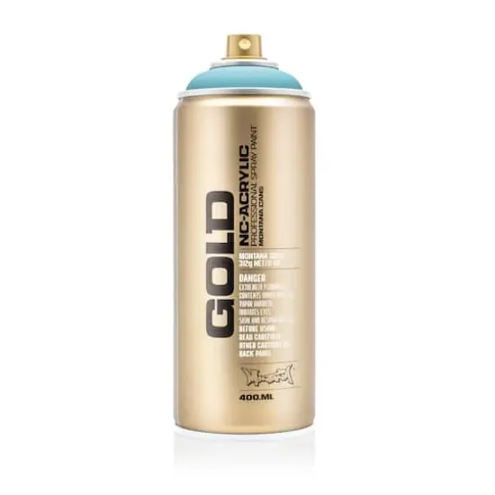 Montana&trade; Cans GOLD Shock Color Spray Paint, 400mL S5000 Shock Blue Light {5}