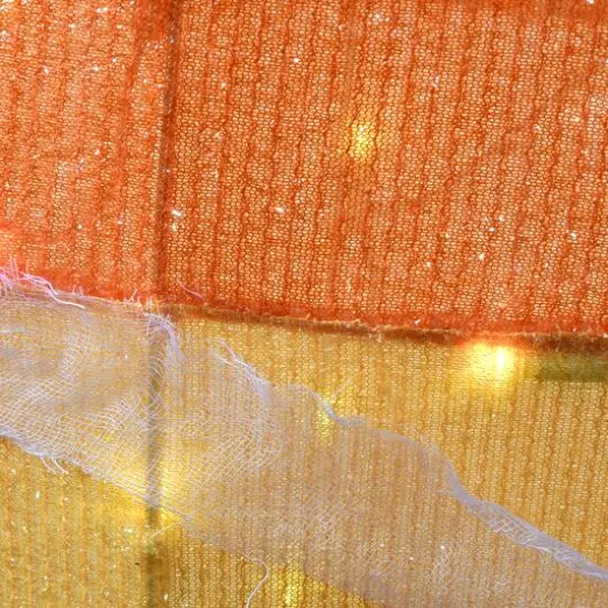 28" Pre-Lit Candy Corn Mummy {8}