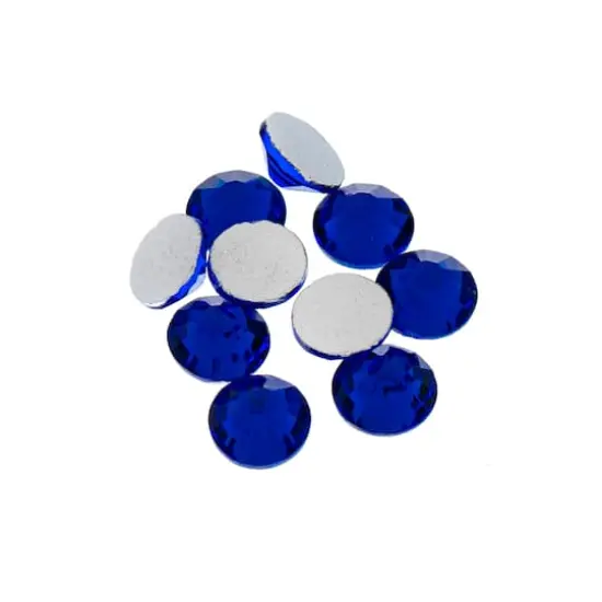 SS12 Glass Flatback Rhinestones by Bead Landing™ Sapphire {3}