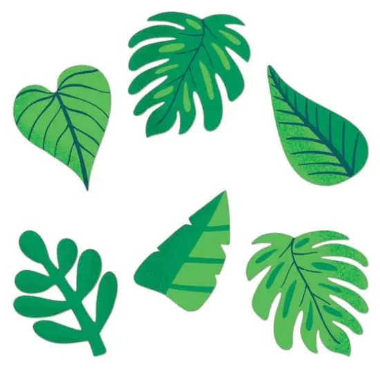 Carson Dellosa Education&reg; One World Tropical Leaves Cut-Outs, 3 Packs of 36 {3}