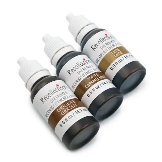 Dye Reinker Set by Recollections&trade; Browns {3}