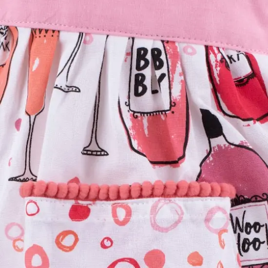 DII&reg; Pop Fizz Home Collection Sip Sip Hooray Apron {6}