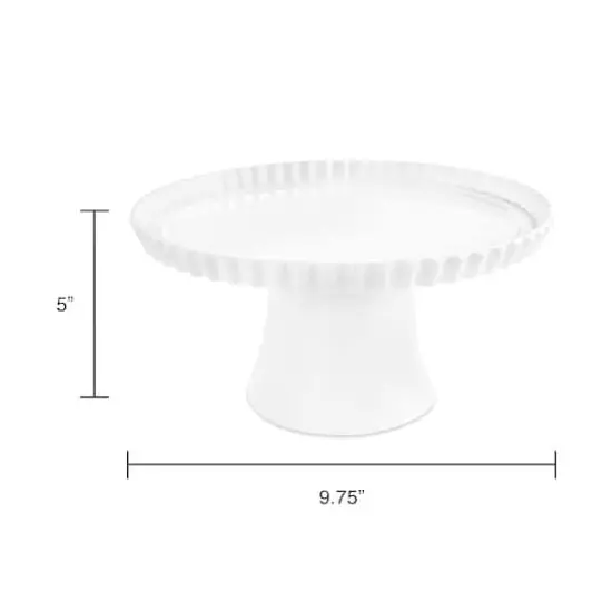 10" White Melamine Cake Stand by Celebrate It&trade; {4}