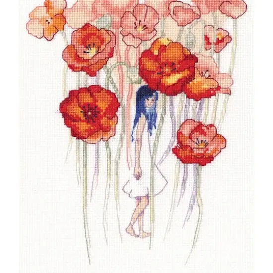 RTO Poppyhead Cross Stitch Kit {1}