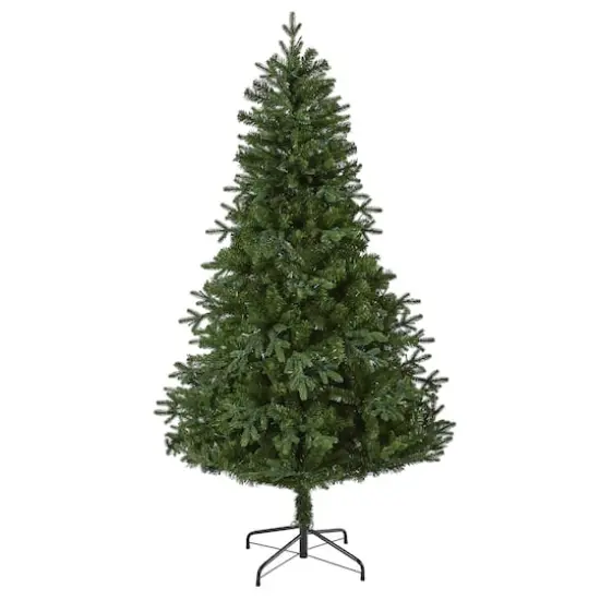 6ft. Pre-Lit Vermont Fir Artificial Christmas Tree with Clear LED Lights {4}