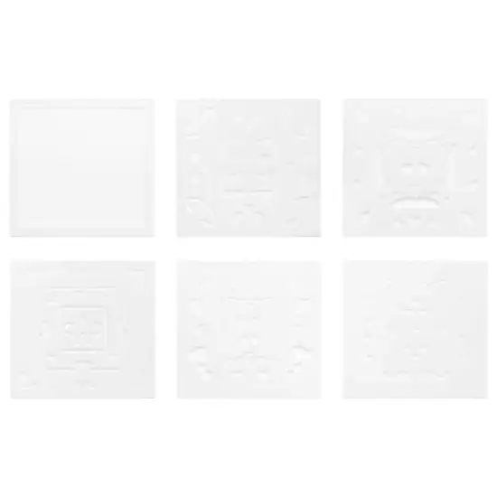 6" x 6" Stained Glass Print Layering Stencil Set by Recollections&trade; {1}