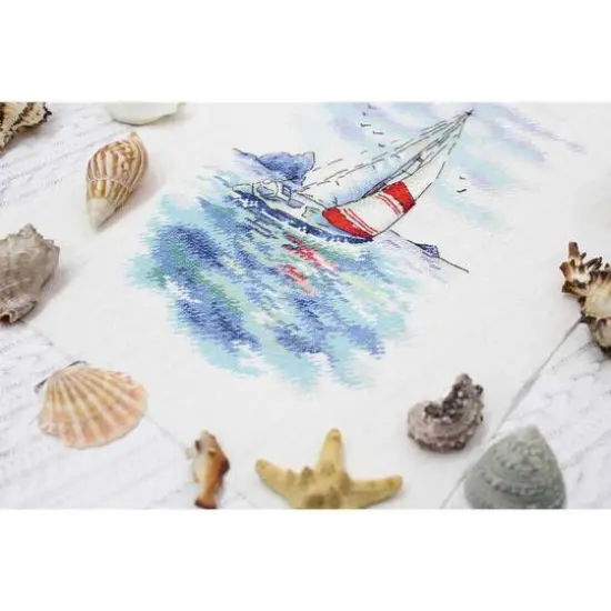 MP Studia Sea Regatta Cross Stitch Kit {8}