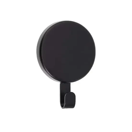 Haute Decor Attract Matte Black Magnetic Wreath Hanger {1}