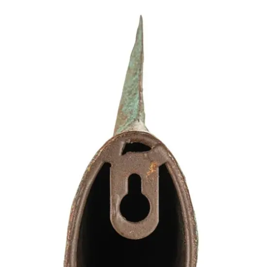 Hello Honey&reg; 10" Distressed Aqua Trout Tail Metal Wall D&eacute;cor {6}