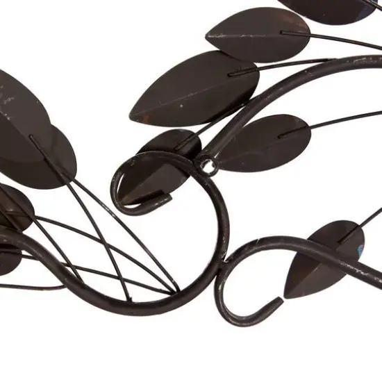 Multicolor Metal Traditional Floral Wall Decor {7}