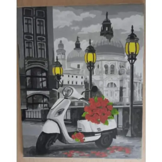 Crafting Spark Italian Holiday Painting by Numbers Kit {7}