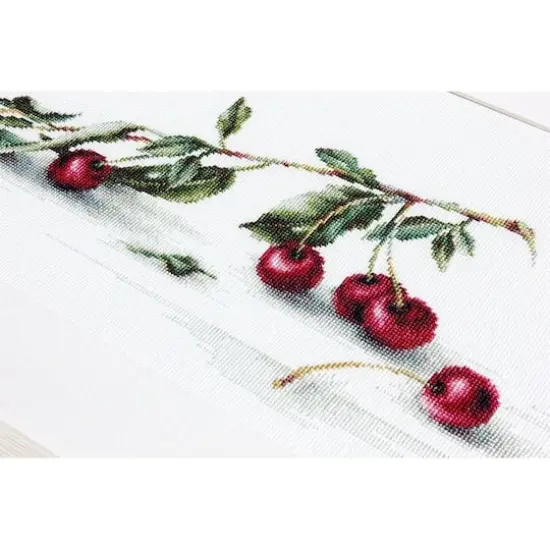 Luca-s Cherry Counted Cross Stitch Kit {4}