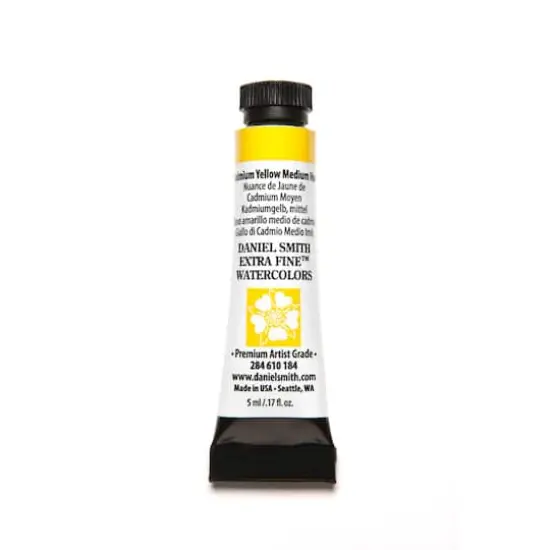 Daniel Smith Extra Fine&trade; Watercolor, 5mL Cadmium Yellow Medium Hue {1}