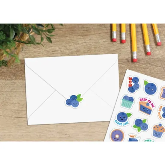 Teacher Created Resources&reg; Blueberry Smelly Stickers, 6 Packs for 120 {5}