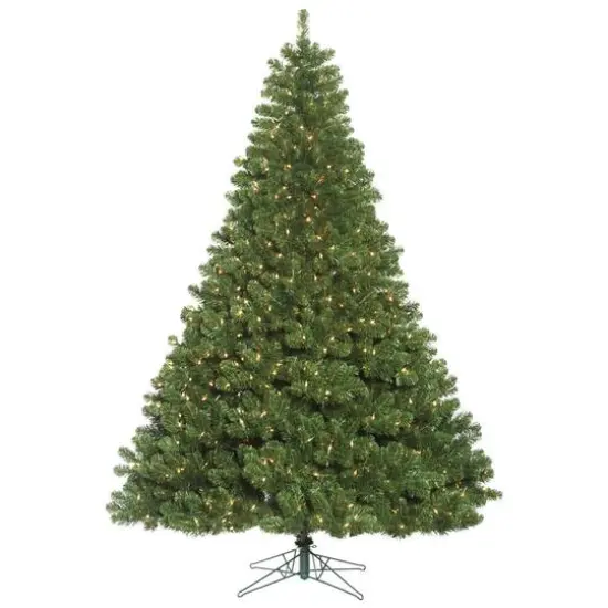 6.5ft. Pre-Lit Oregon Fir Artificial Christmas Tree, Clear Dura-Lit&reg; Lights {1}