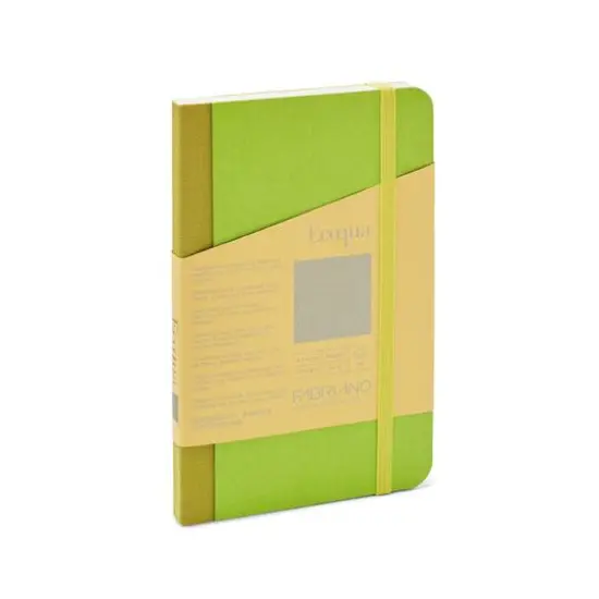 Fabriano&reg; Ecoqua Plus Fabric-Bound Blank Notebook Lime {1}