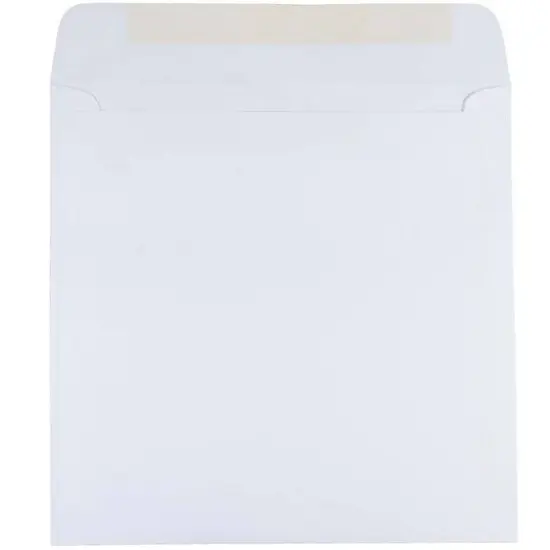 JAM Paper 8.5" x 8.5" White Square Invitation Envelopes {3}