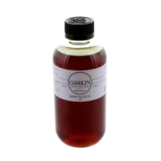 Gamblin Burnt Plate Oils #2, 8oz. {1}