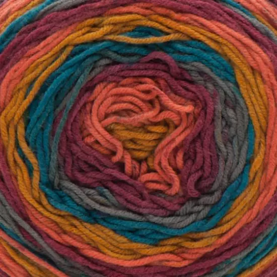 Caron&reg; Big Cakes&trade; Yarn Toffee Brickle {4}