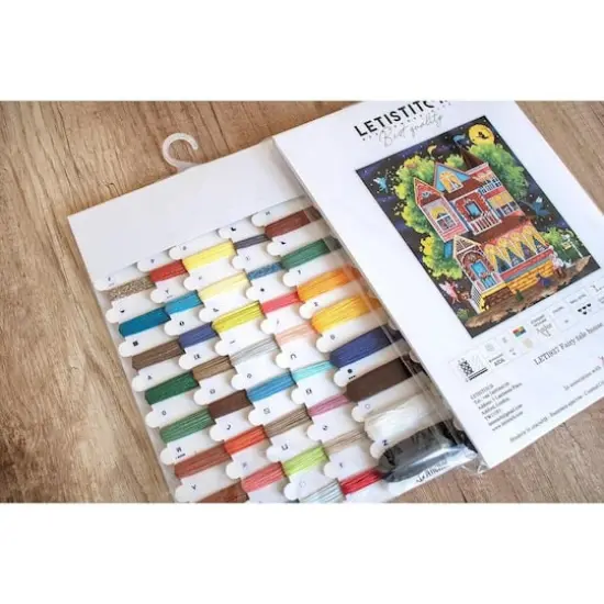 Letistitch Fairy Tale House Counted Cross Stitch Kit {5}