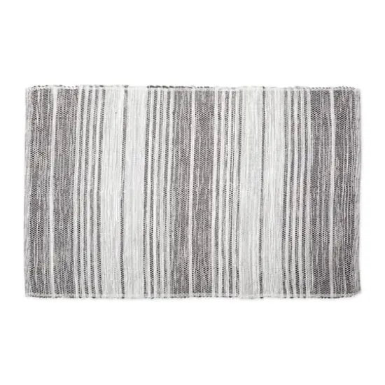 DII&reg; Variegated Gray Recycled Yarn Rug, 2ft. x 3ft. {1}