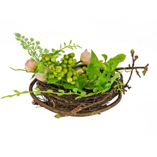 6" Bird's Nest & Berries Table D&eacute;cor {5}