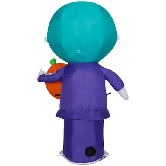 4ft. Airblown® Inflatable Halloween Barrel with Jack-o'-Lantern {4}