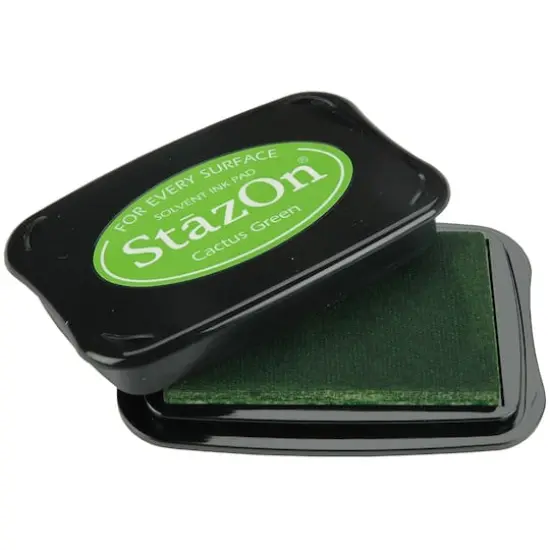 StazOn&reg; Solvent Ink Pad Cactus Green {4}