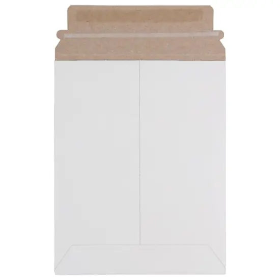 JAM Paper 7" x 9" White Flat Photo Mailer Peel & Seal Closure Envelopes, 6ct. {4}