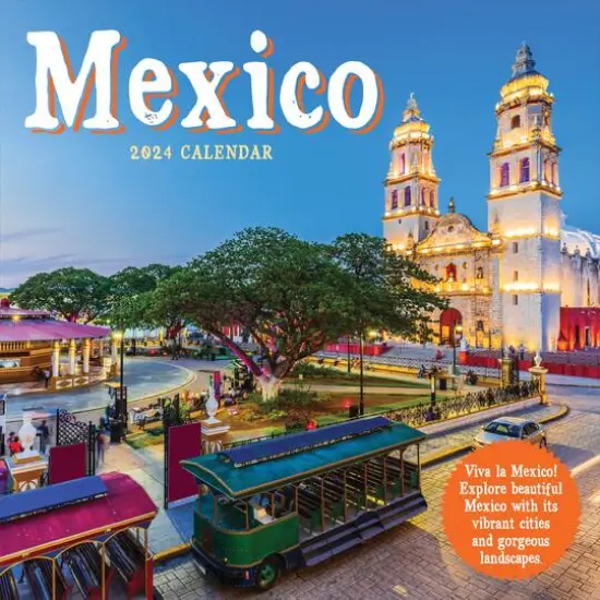 TF Publishing 2024 Mexico Wall Calendar {1}