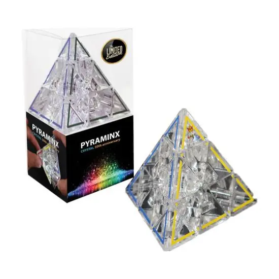 Meffert's Puzzles - Pyraminx Crystal: 50th Anniversary Limited Edition {4}