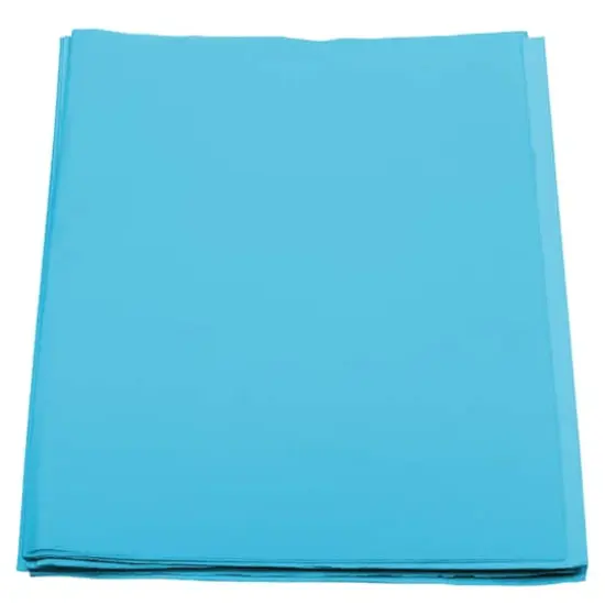 JAM Paper Tissue Paper, 480 Sheets Aqua Blue {1}