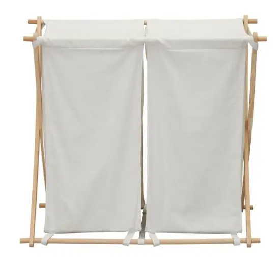 Household Essentials X-Frame Laundry Sorter White {8}