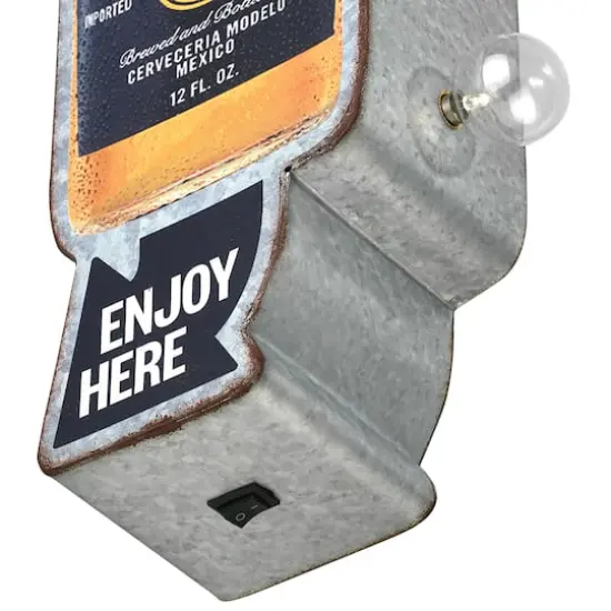 American Art Decor 25" Metal Corona Extra LED Marquee Sign {4}