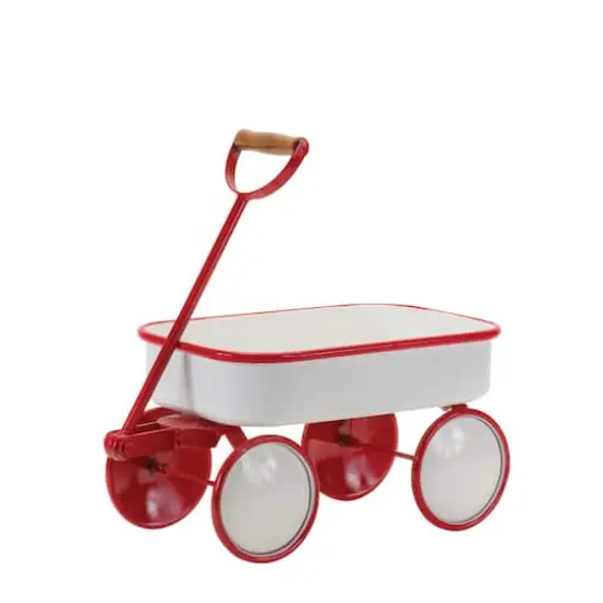 Metal Wagon D&eacute;cor Set, 18" & 14.25" {4}