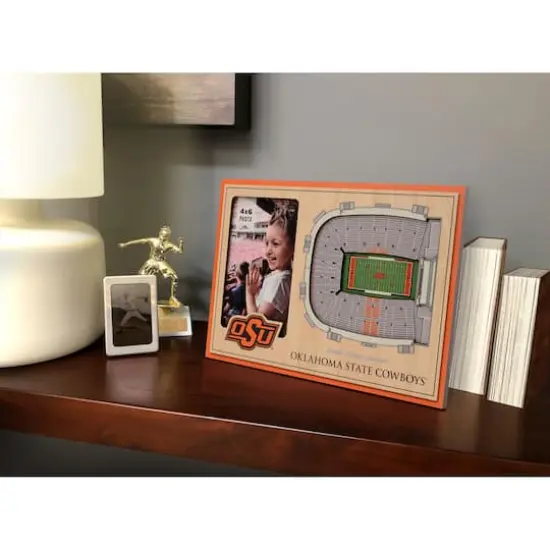 College Football 3D StadiumViews Picture Frame Oklahoma State Cowboys {4}