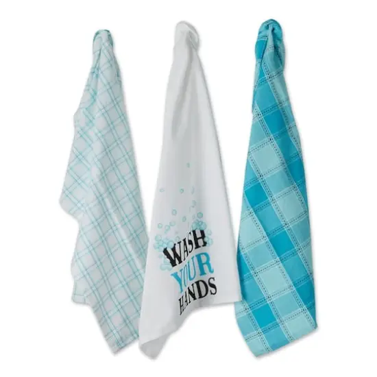 DII&reg; Wash Your Hands Dishtowel Set {1}