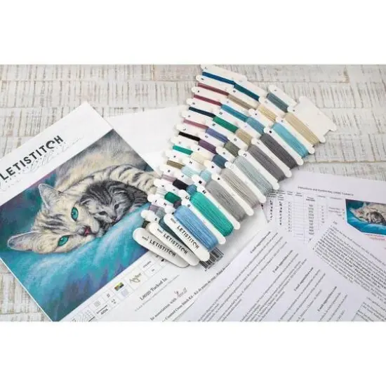 Letistitch Tucked In Counted Cross Stitch Kit {8}