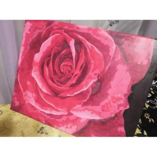 Crafting Spark Tender Rose Painting by Numbers Kit {7}
