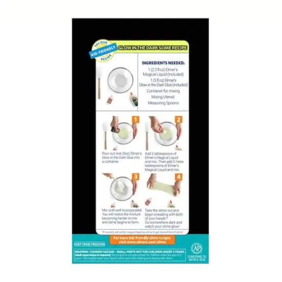 Elmer's&reg; Glow-in-the-Dark Slime Kit {7}