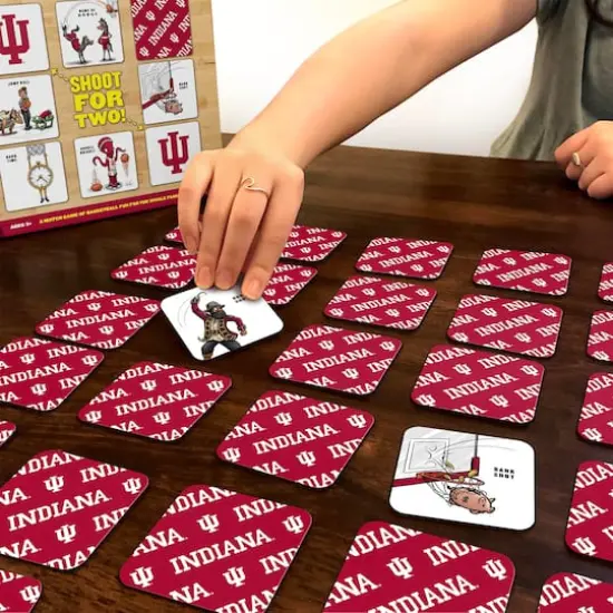 College Team Licensed Memory Match Game Indiana Hoosiers {6}