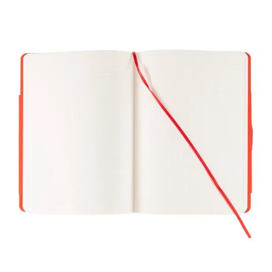 Fabriano&reg; Ecoqua Plus Dotted A5 Fabric-Bound Notebook Red {5}