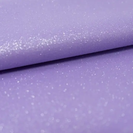 SINGER Glitter Lilac Cotton Fabric {3}