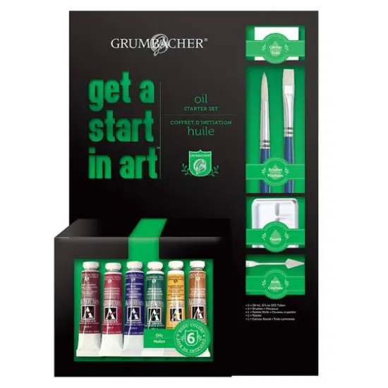 Grumbacher&reg; Get a Start&trade; in Art Oil Set {1}